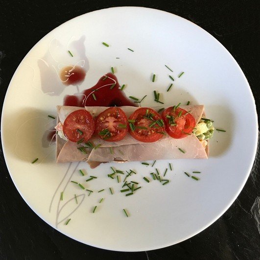 Rouleau de printemps de chez nous